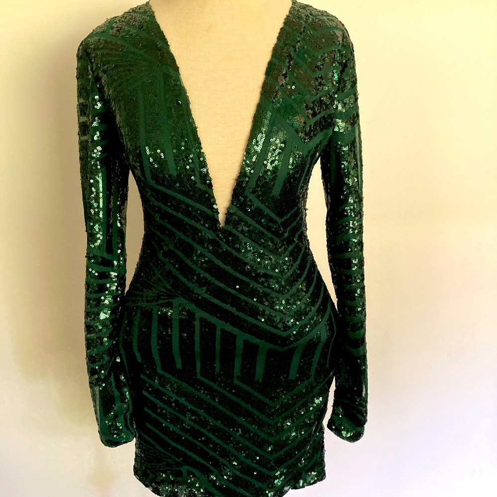 Sequin Cocktail Dress